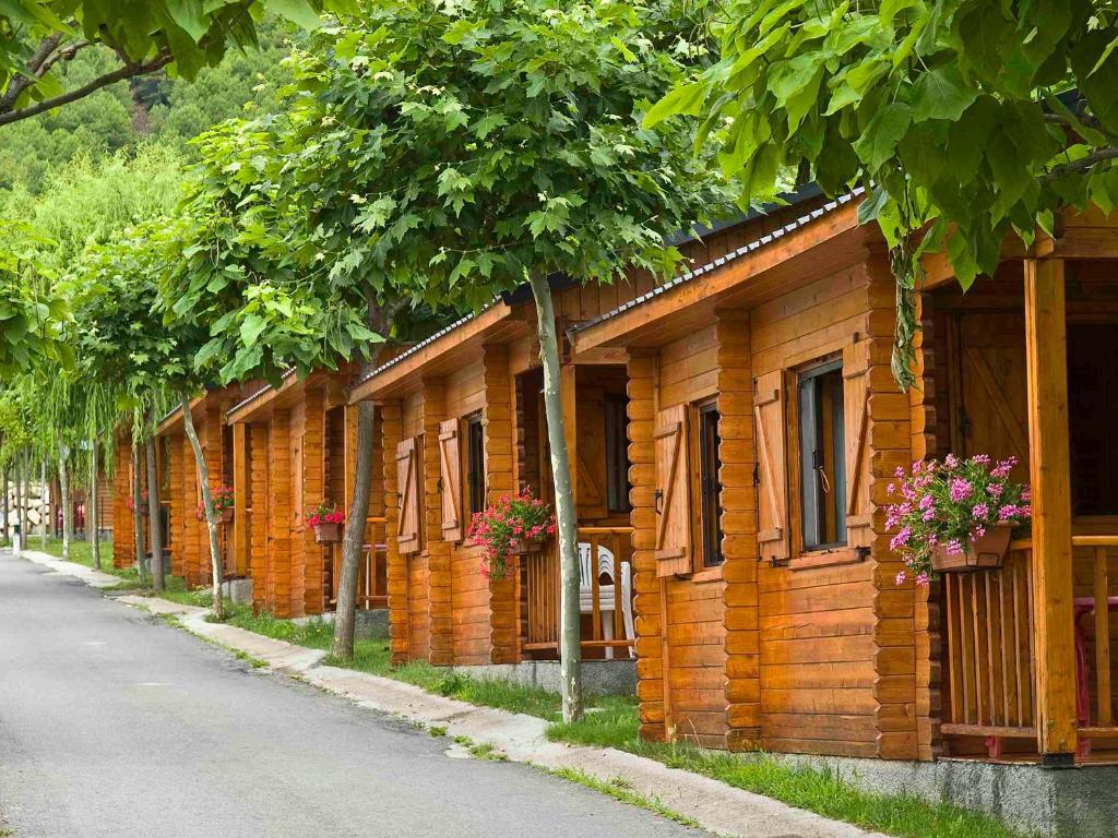 Camping Valle De Tena Сабиньяниго Номер фото