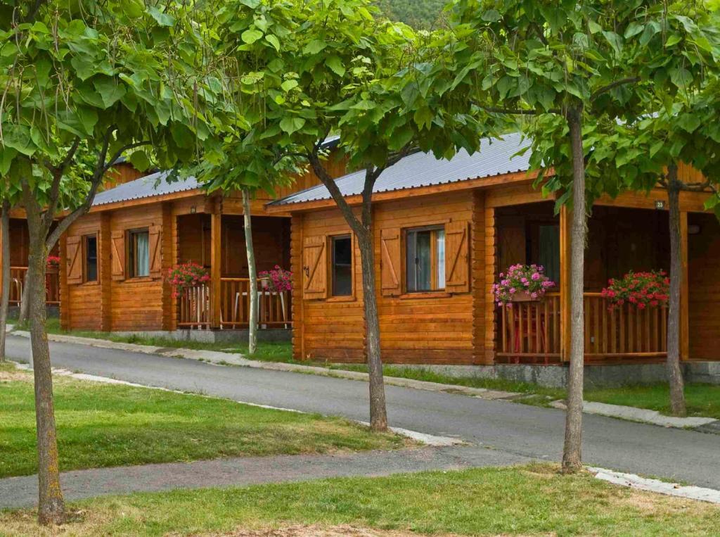 Camping Valle De Tena Сабиньяниго Номер фото