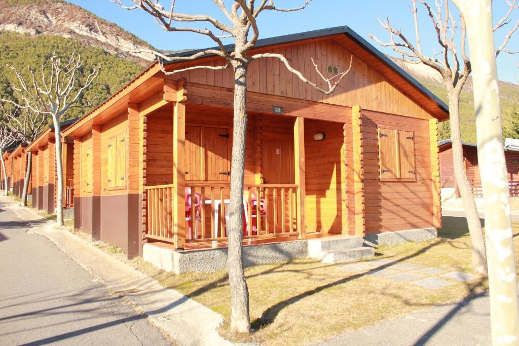 Camping Valle De Tena Сабиньяниго Номер фото
